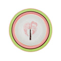 Pistachio & Lychee Palm Porcelain Soup Bowls – Set of 4 (+1 Bonus Bowl)