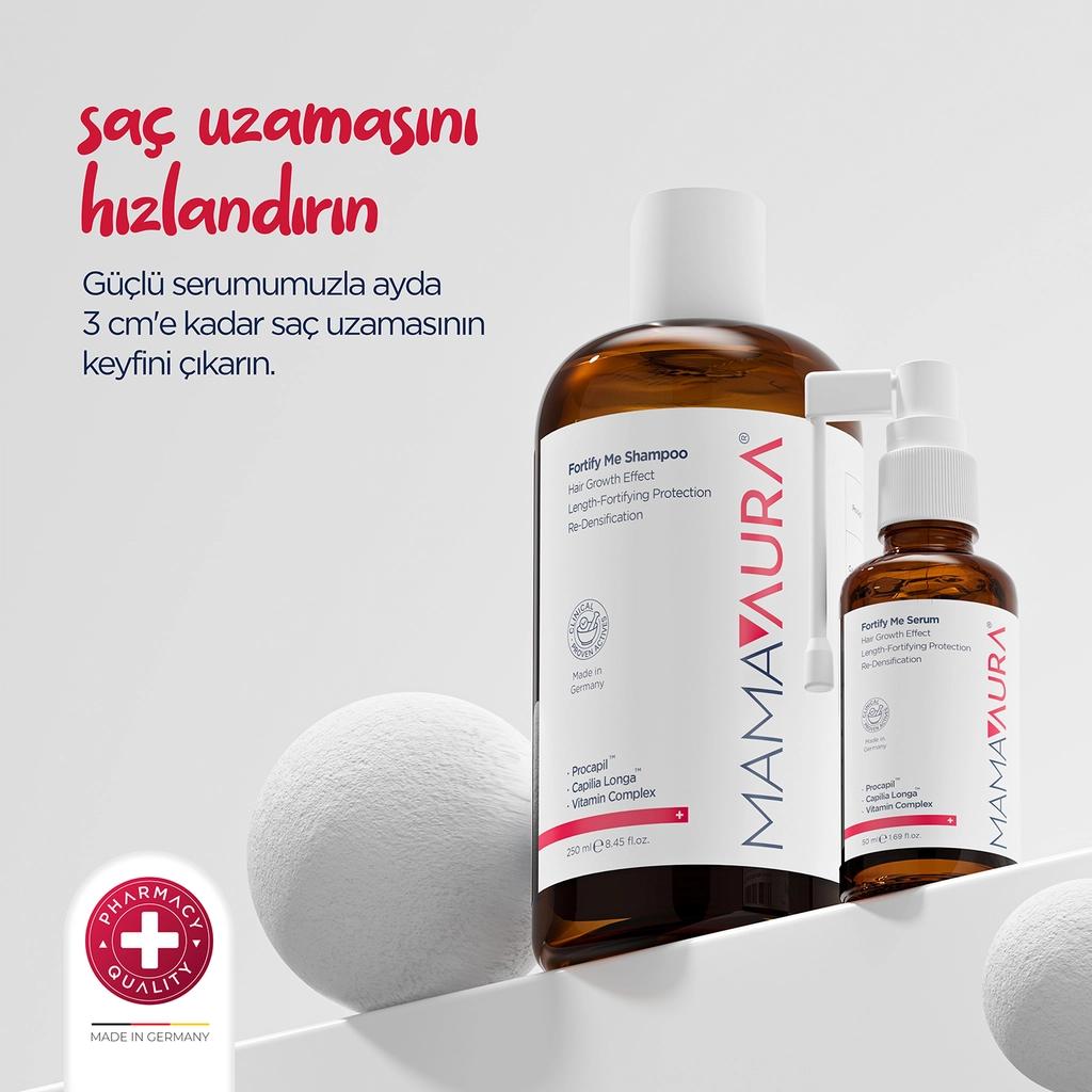 Mamaaura Fortify Me Hair Loss Support Set 250ml & 50ml