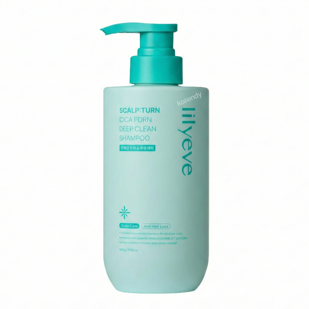 Lilyeve Scalp:Turn Cica PDRN Deep Clean Shampoo Sebum Control 500g