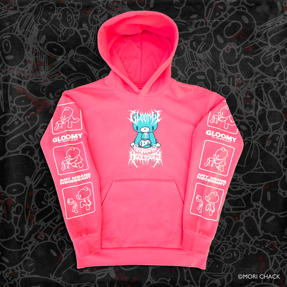 Smash Pullover Hoodie Watermelon