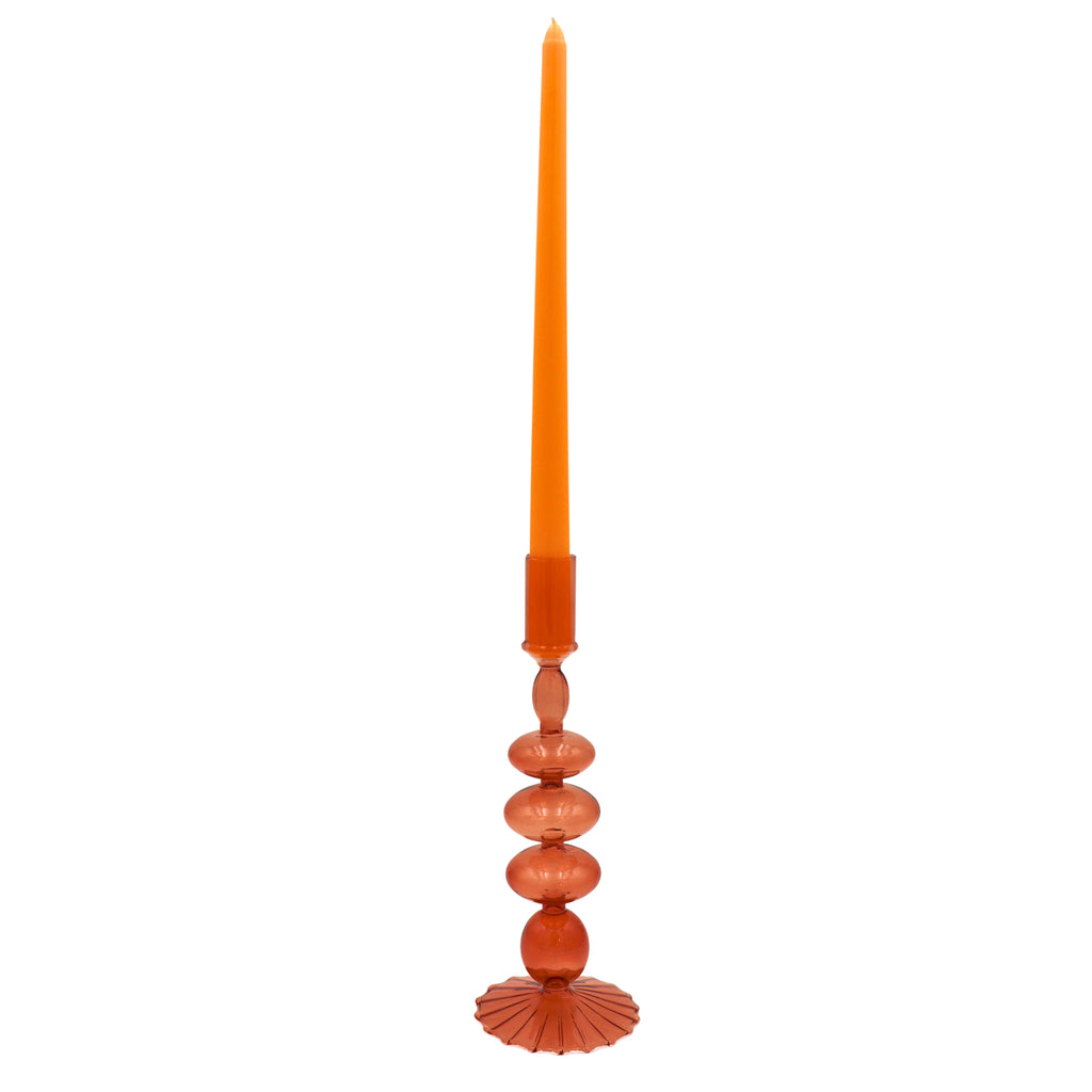 Mustard Spice Extra Tall Taper Candles – 24 Candles