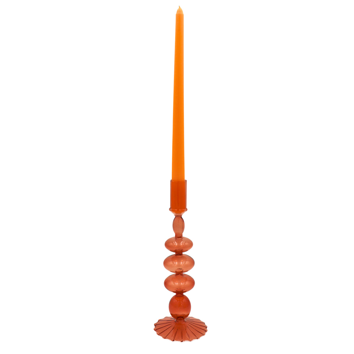 Mustard Spice Extra Tall Taper Candles – 24 Candles