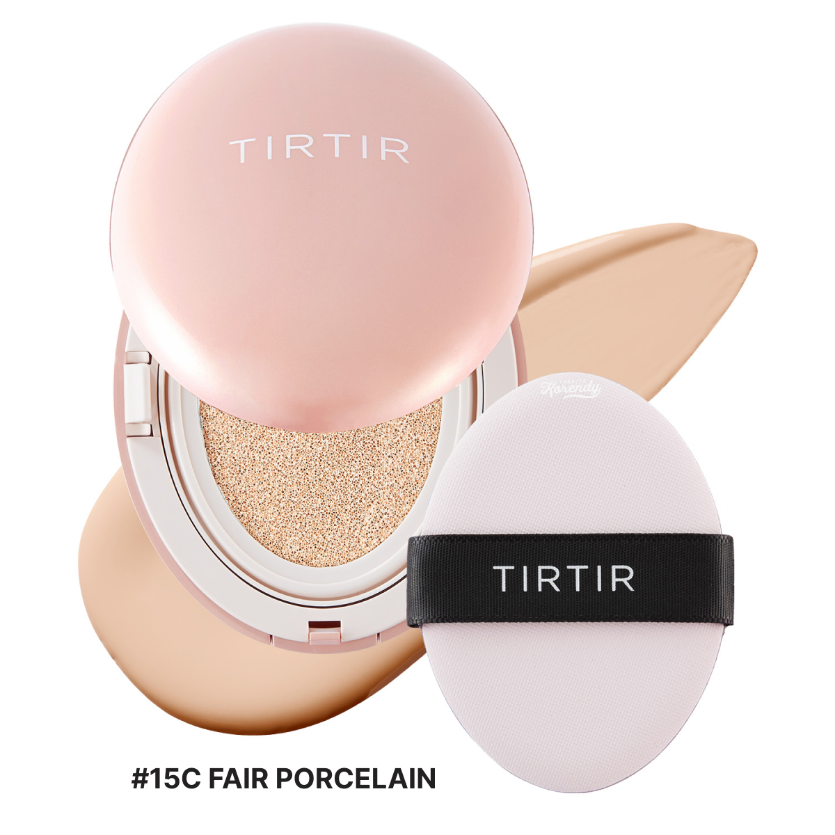 Tirtir Mask Fit All Cover Cushion Long-Wear Matte Foundation 18g