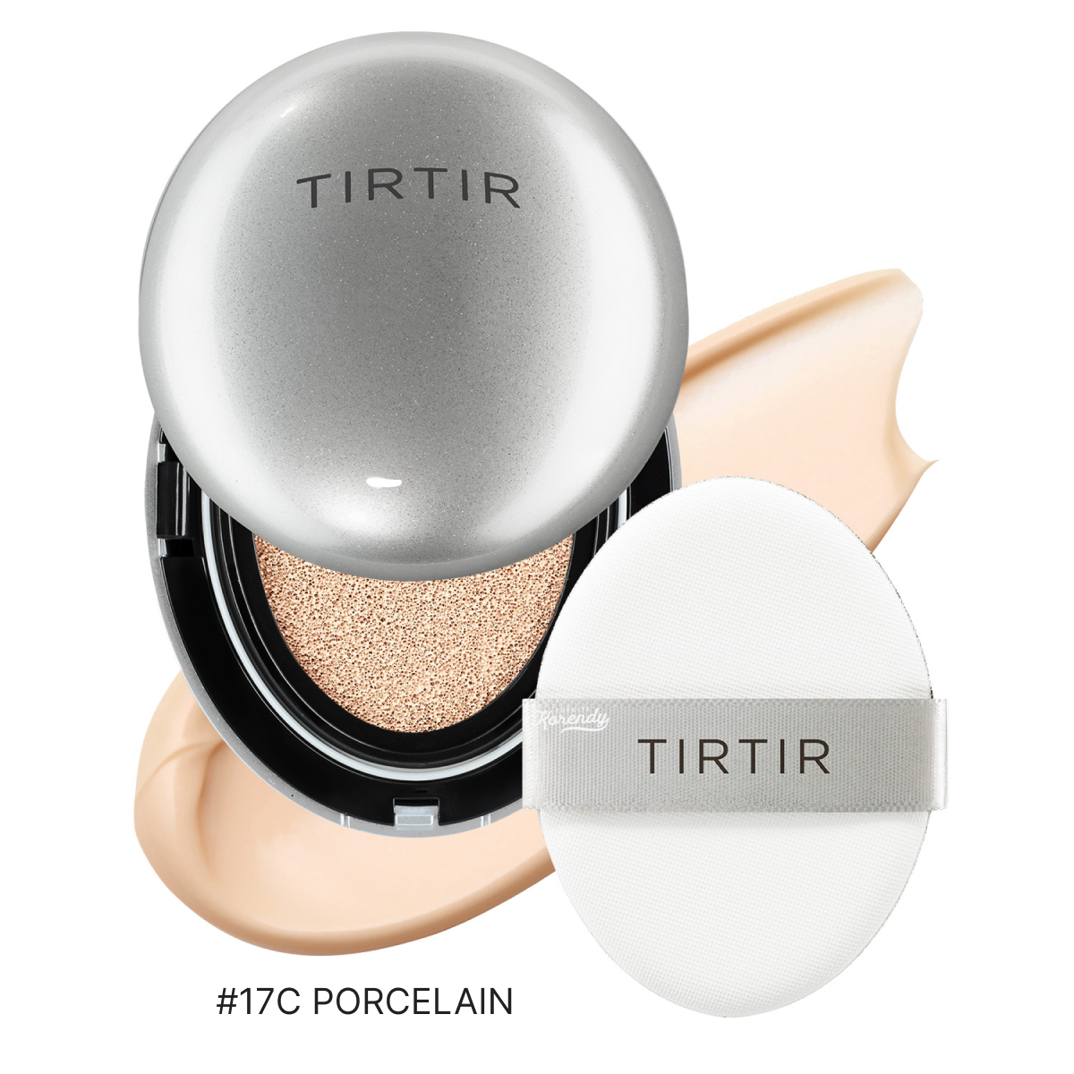 Tirtir Mask Fit Aura Cushion Semi-Glow Long-Wear Foundation 18g