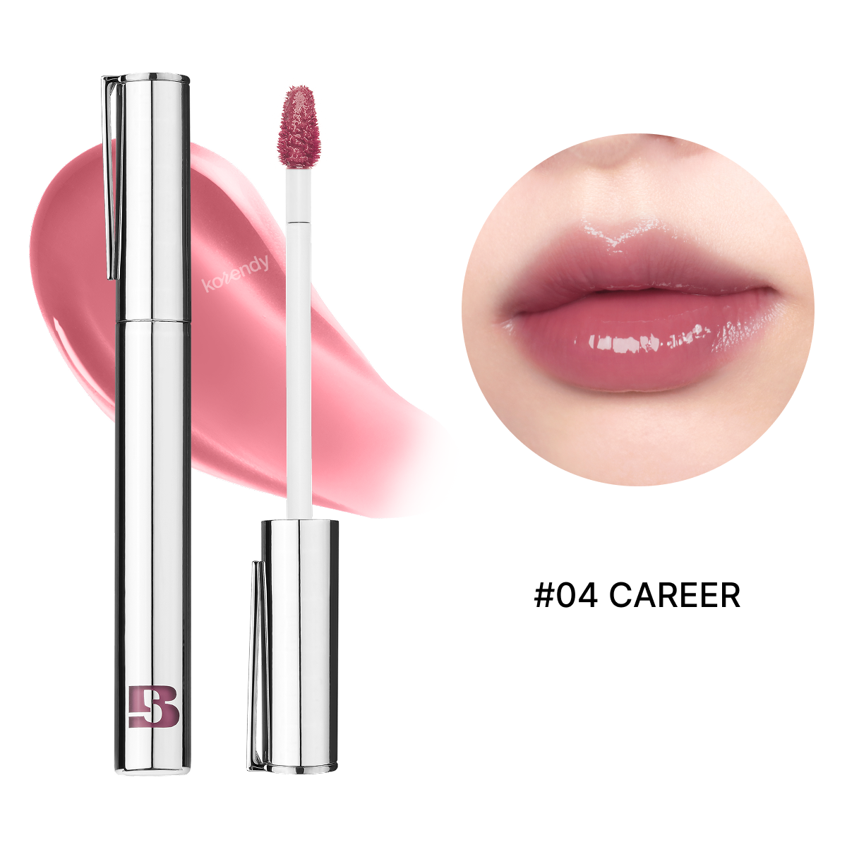 Braye Thin Glow Tint Hydrating Glass Shine Lip Stain 3.6g #04 Career