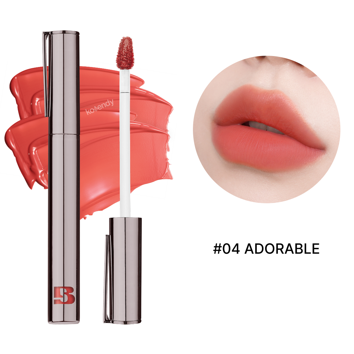 Braye Thin Water Blur Tint Smudge-Proof Velvet Finish 3.6g #04 Adorable