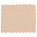 Vanilla Swirl Linen Placemats – Set of 4