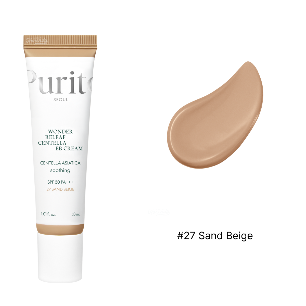 Purito Wonder Releaf Centella BB Cream SPF30 Sand Beige 30ml