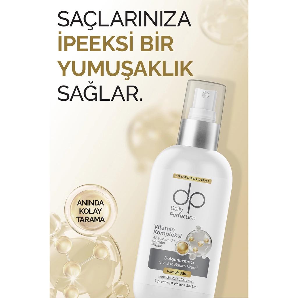DP Cotton Milk Volumizing Leave-In Conditioner Spray 200 ml