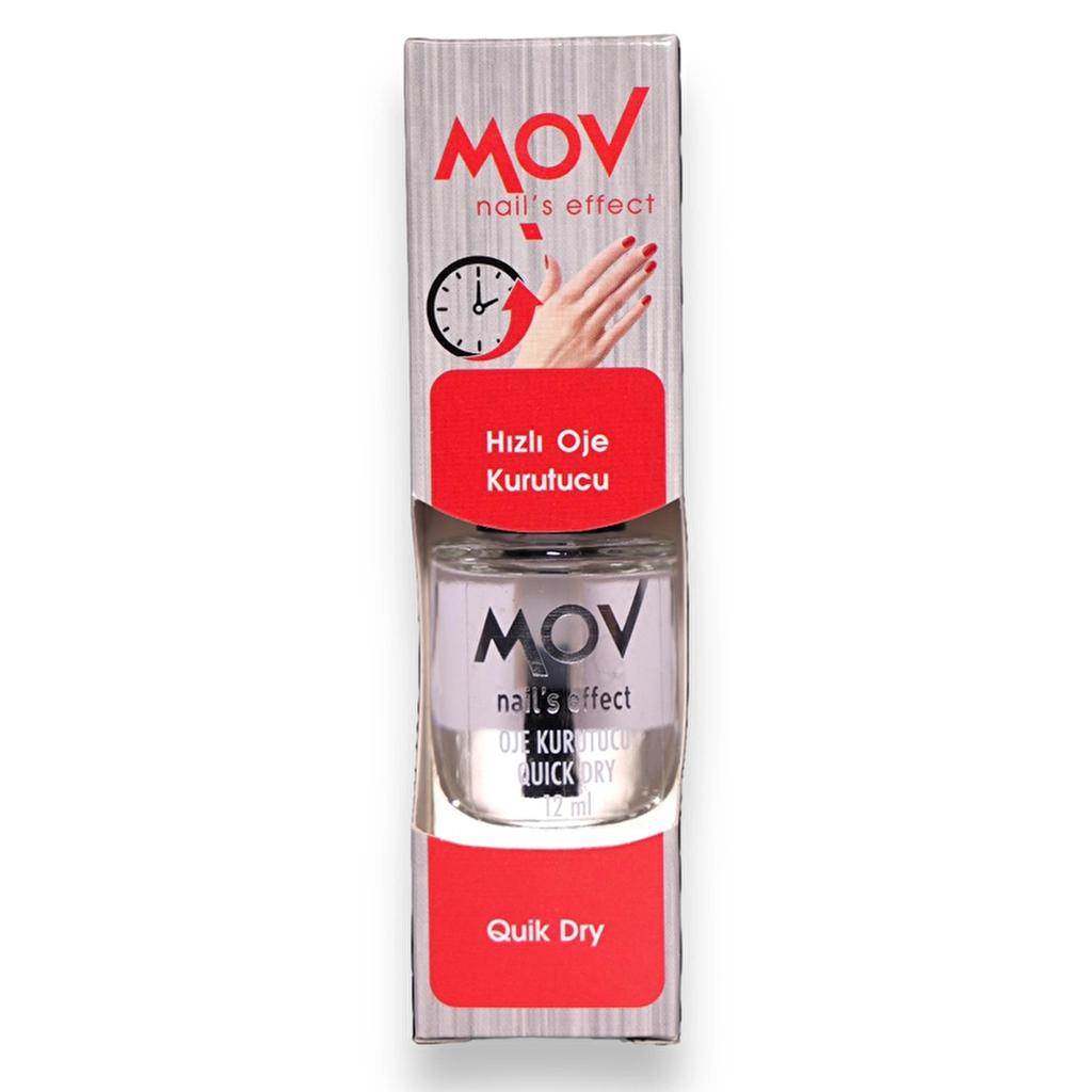 Mov Quick Dry Nail Polish Spray for Smudge-Free Shine