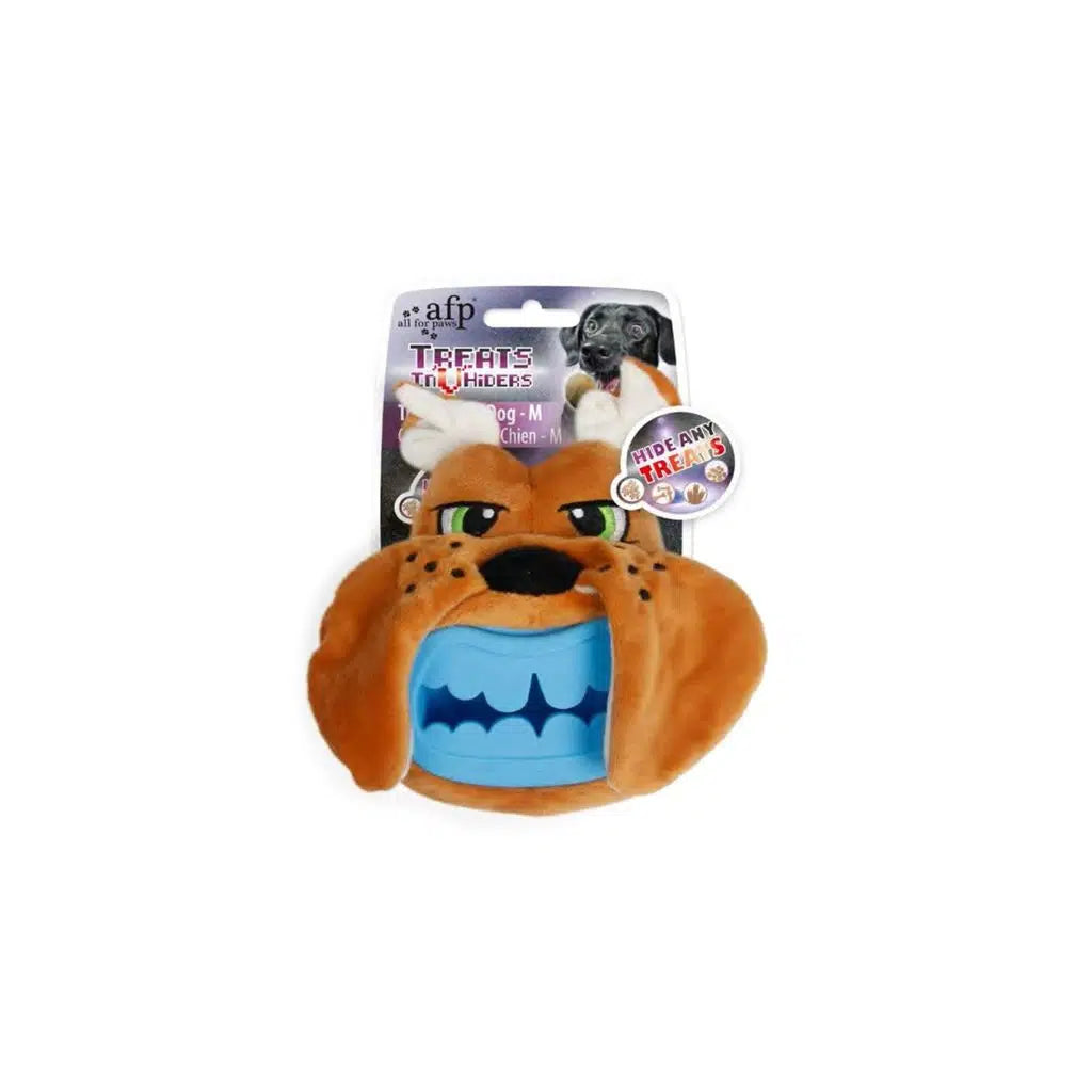 Afp Reward Dispensing Dog Head Toy for Interactive Play 18x16x9 cm
