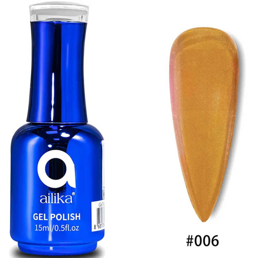 Ailika 006 Vitrage Gel Polish Glass Effect Nail Art 15ml