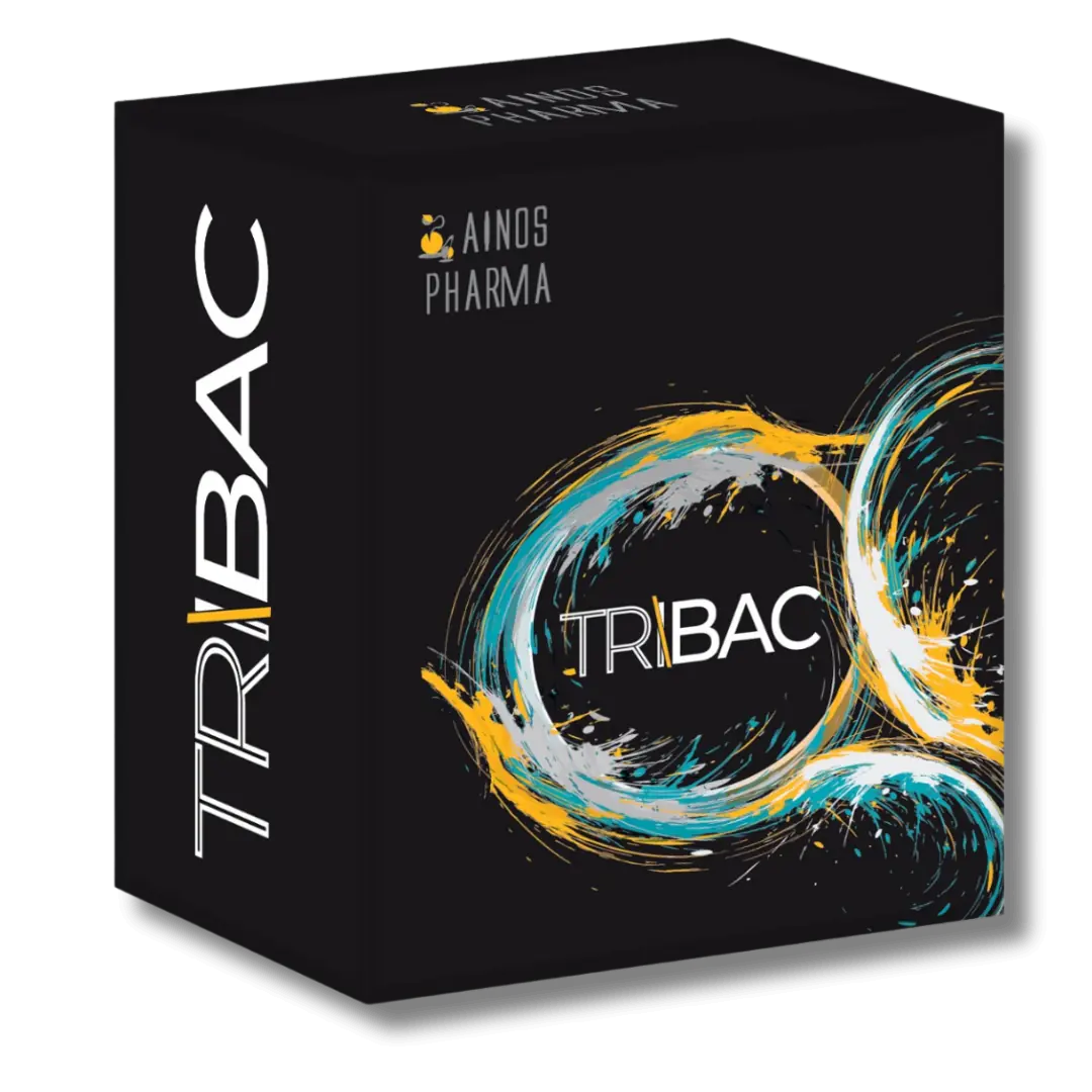 Ainos Pharma Tribac Dietary Supplement for Wellness 90 Capsules