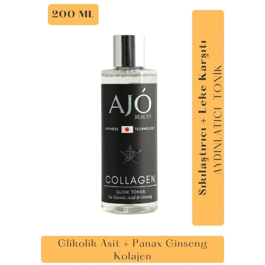 Ajo Beauty Collagen Brightening Toner for Radiant Skin 200ml