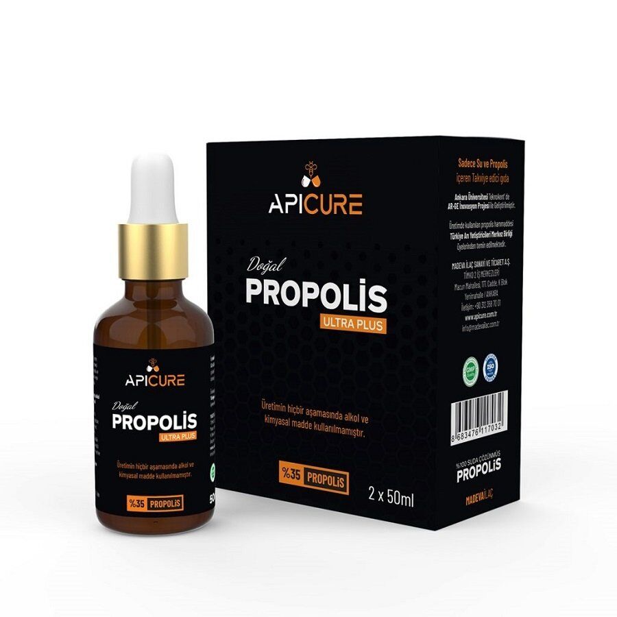 Madeva Apicure 35% Natural Propolis Ultra Plus Spray 2x50 ml