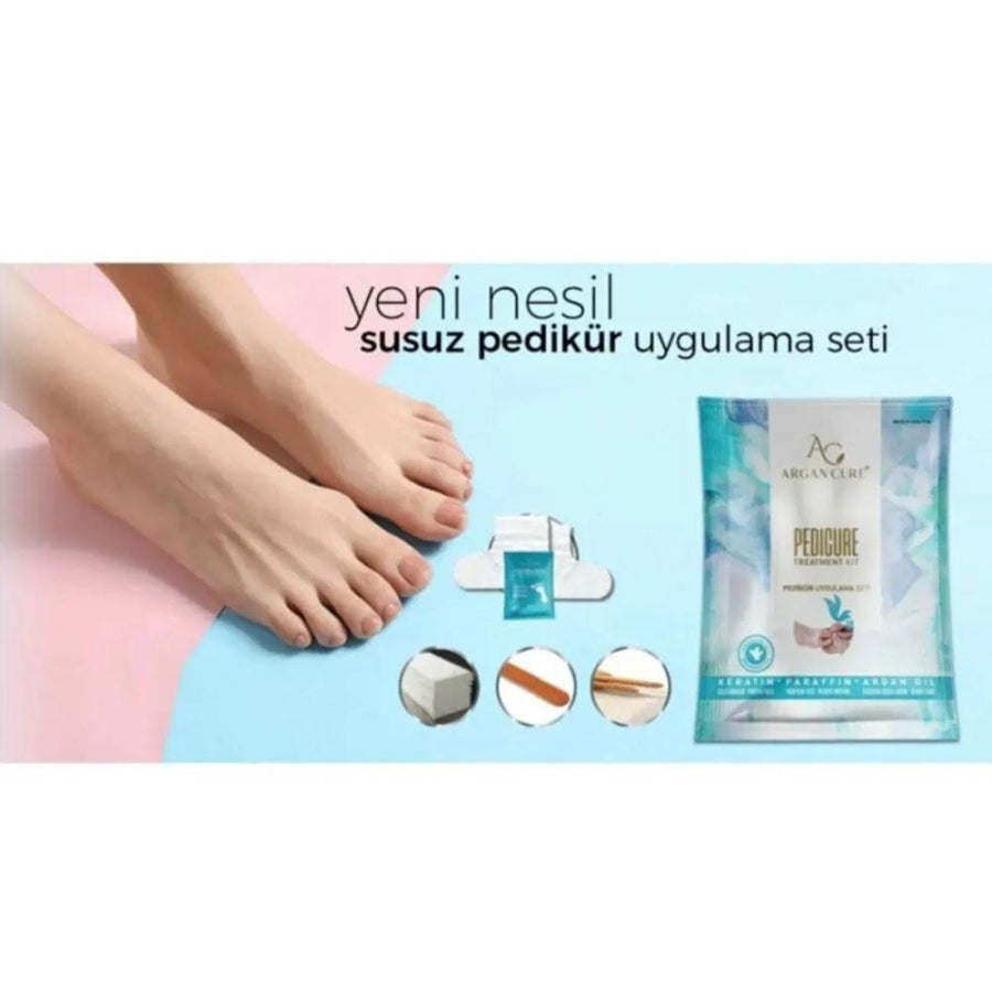 Argan Care Pedicure Set with Keratin & Argan Oil 4 Pieces
