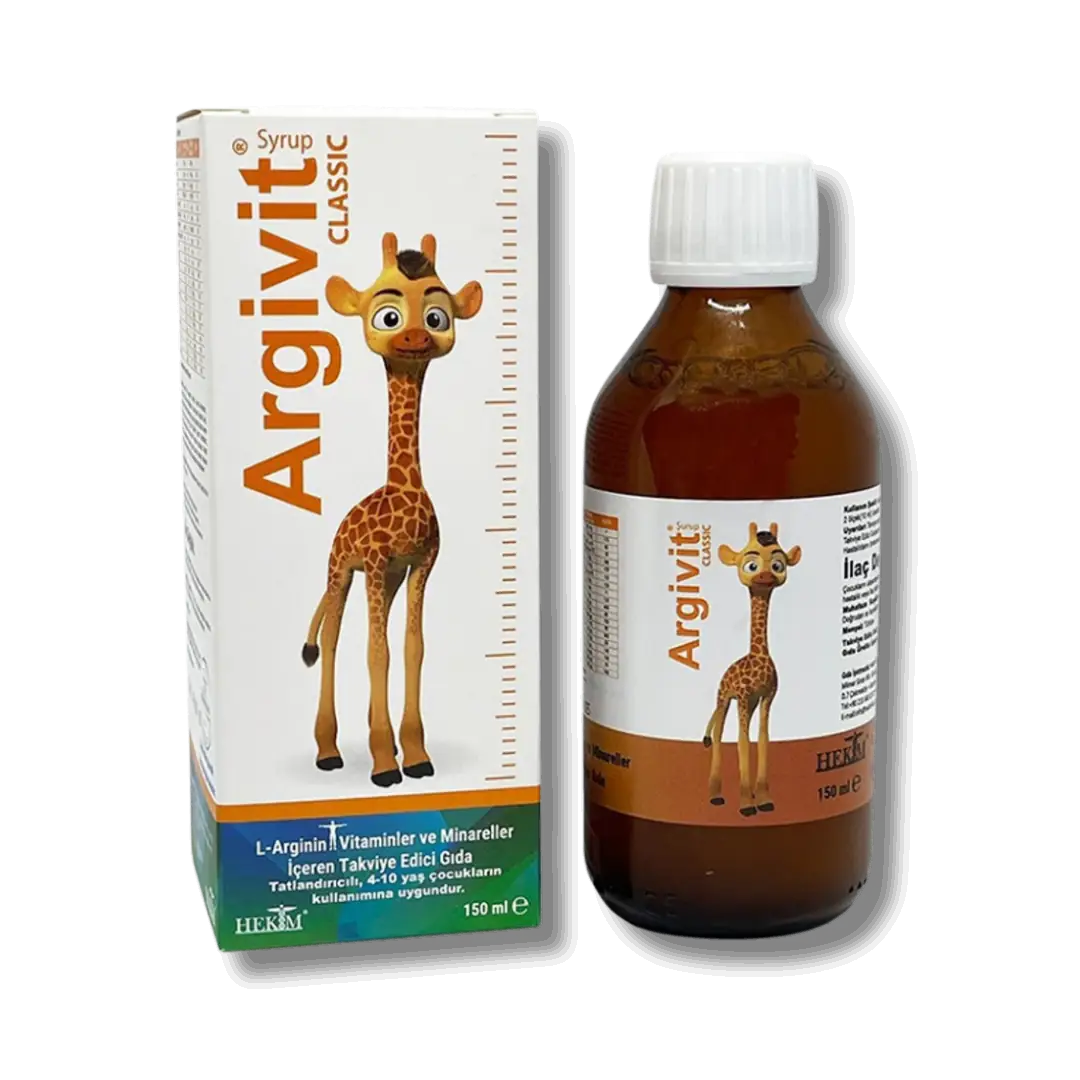 Argivit Classic Syrup Daily Multivitamin for Kids 150 ml 2-Pack