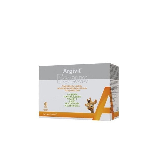 Argivit Focus Dietary Supplement for Focus and Memory 30 Sachets