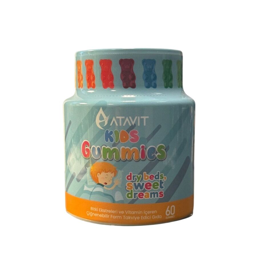 Atavit Kids Dry Beds Sweet Vitamin Gummies 60 Count