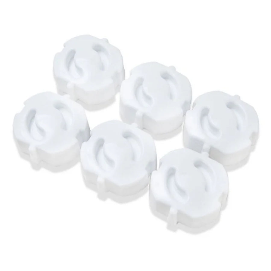 Babyjem Grounded Outlet Plug Protector Safety Covers 6-Pack