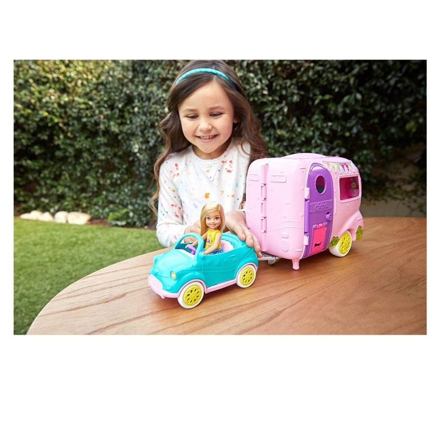 Barbie Chelsea's Travel Camper Playset with Accessories