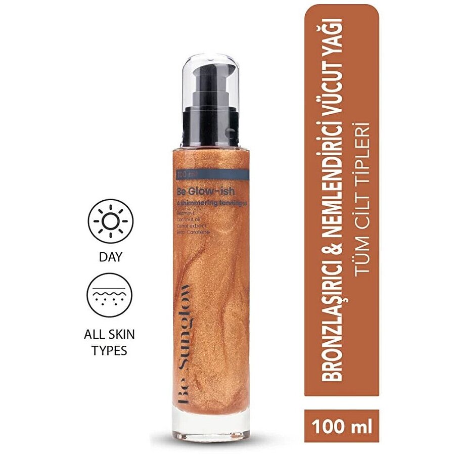 Be Beauty Essence BeSunglow Tanning Oil for Golden Glow 100 ml