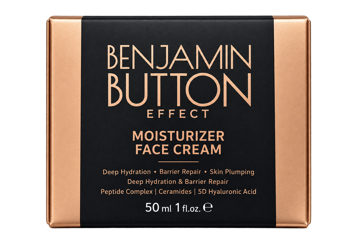 Benjamin Button Effect Moisturizing Face Cream for Soft Skin 50 ml