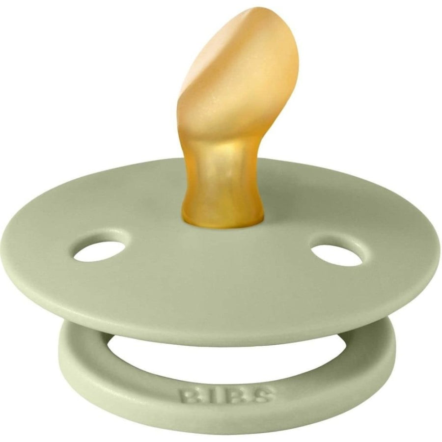 Bibs Colour Anatomical Rubber Pacifier for 0-6 Months Sage