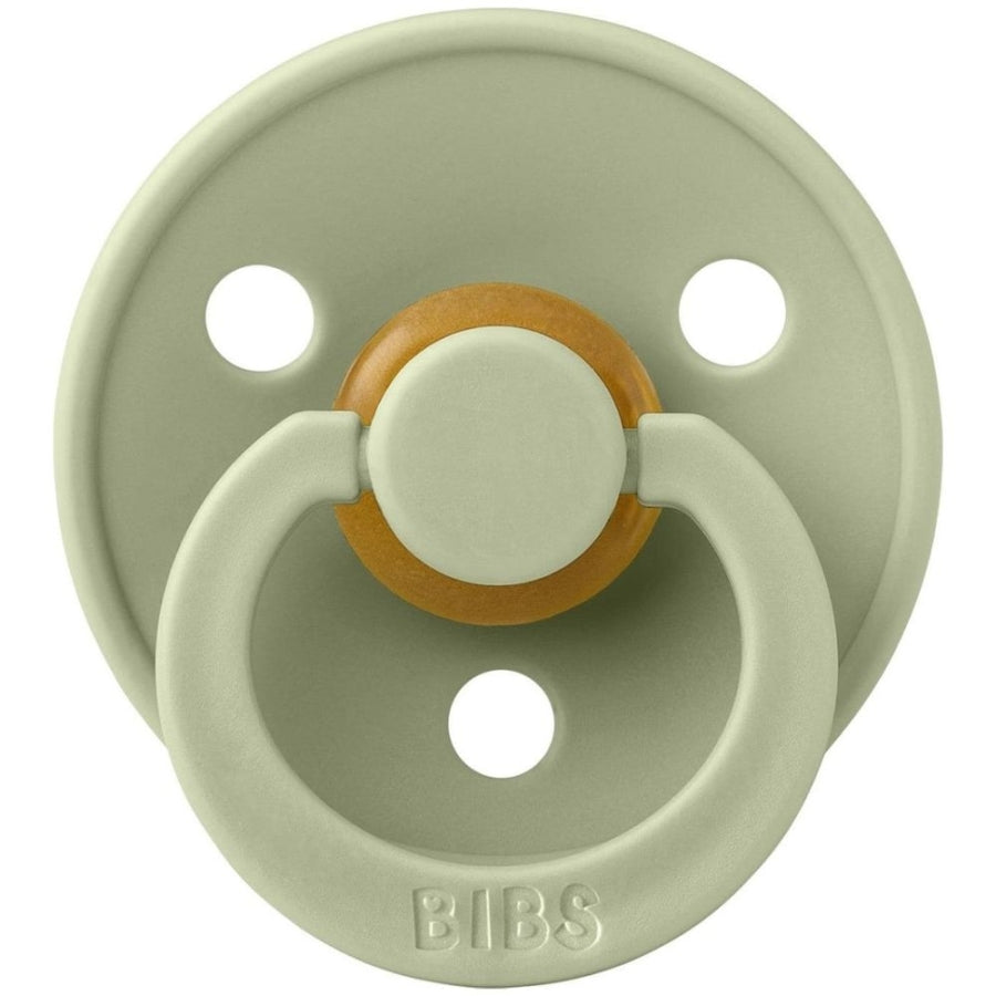 Bibs Colour Anatomical Rubber Pacifier for 0-6 Months Sage