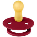 Bibs Colour Rubber Pacifier Ruby 0-6 Months 1 Pack