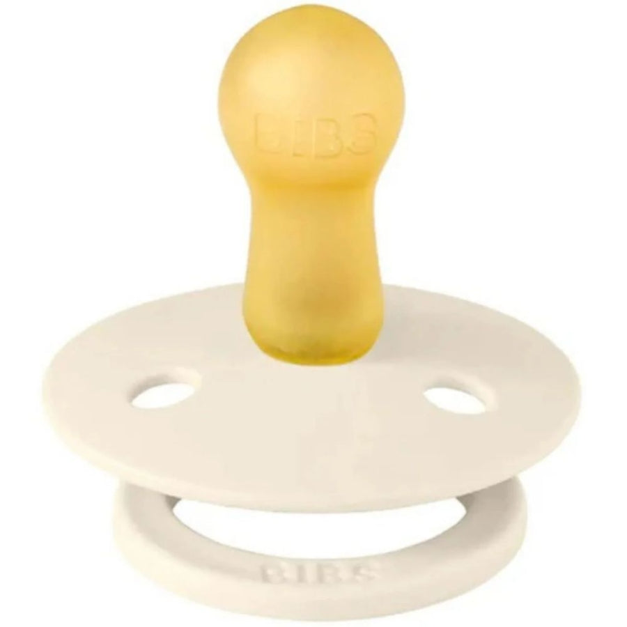 Bibs Colour Rubber Pacifier Ivory for 18+ Months 1 Pack