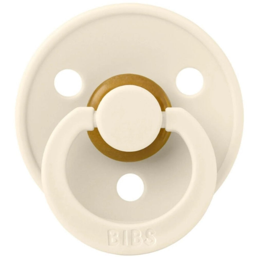 Bibs Colour Rubber Pacifier Ivory for 18+ Months 1 Pack