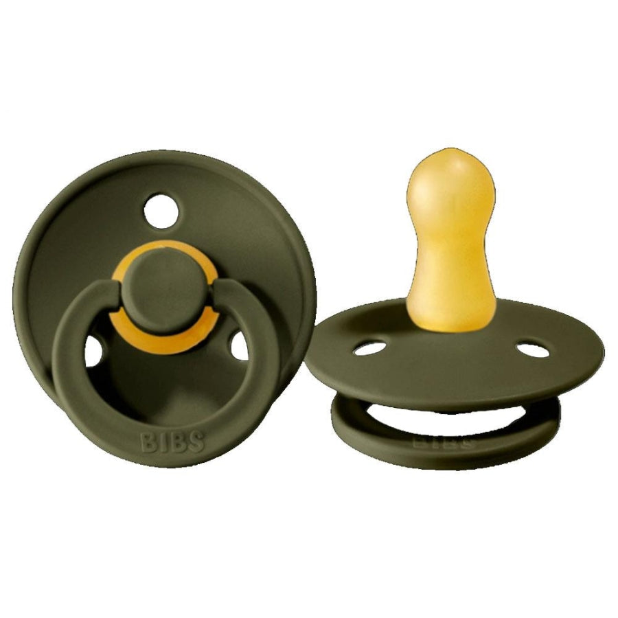 Bibs Colour Rubber Pacifier Hunter Green 0-6 Months