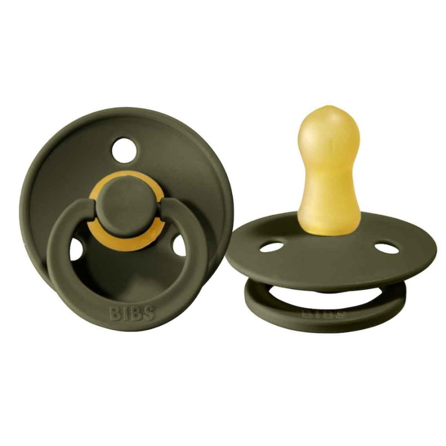 Bibs Colour Rubber Pacifier Hunter Green Size 2 6-18 Months