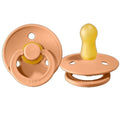 Bibs Colour Rubber Pacifier Peach Size 2 6-18 Months