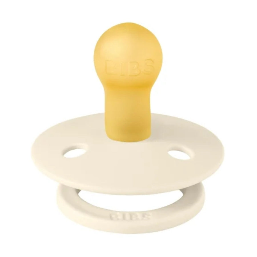 Bibs Studio Colour Bumblebee Rubber Pacifier Ivory Size 2 6-18M
