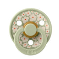Bibs Studio Colour Jasmine Field Pacifier Sage 6-18 Months