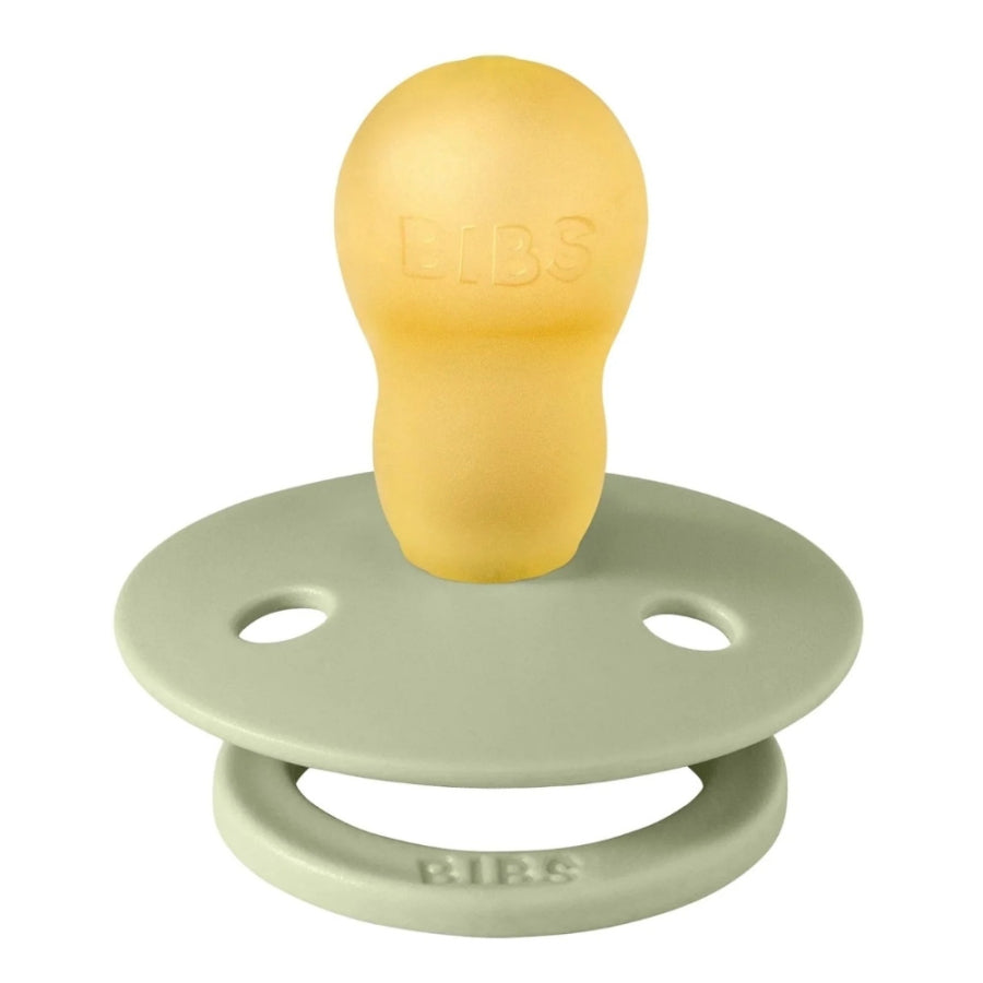Bibs Studio Colour Ladybug Rubber Pacifier Sage Size 2 6-18m