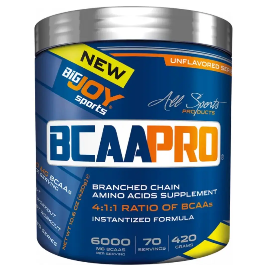 Bigjoy Sports BCAAPro 4:1:1 Unflavored Amino Acid Powder 420g