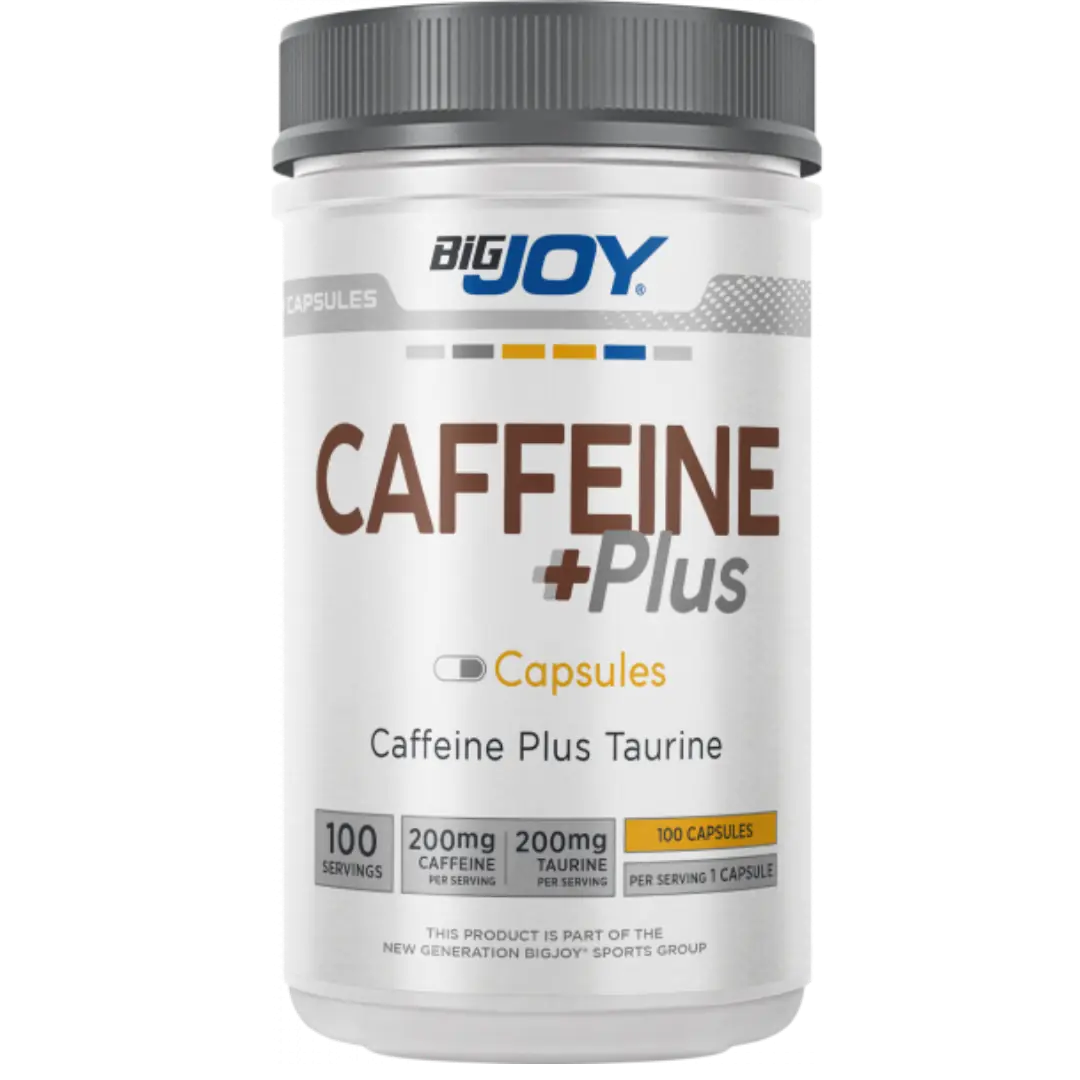 BigJoy Sports Caffeine Plus Taurine Energy Support 100 Capsules