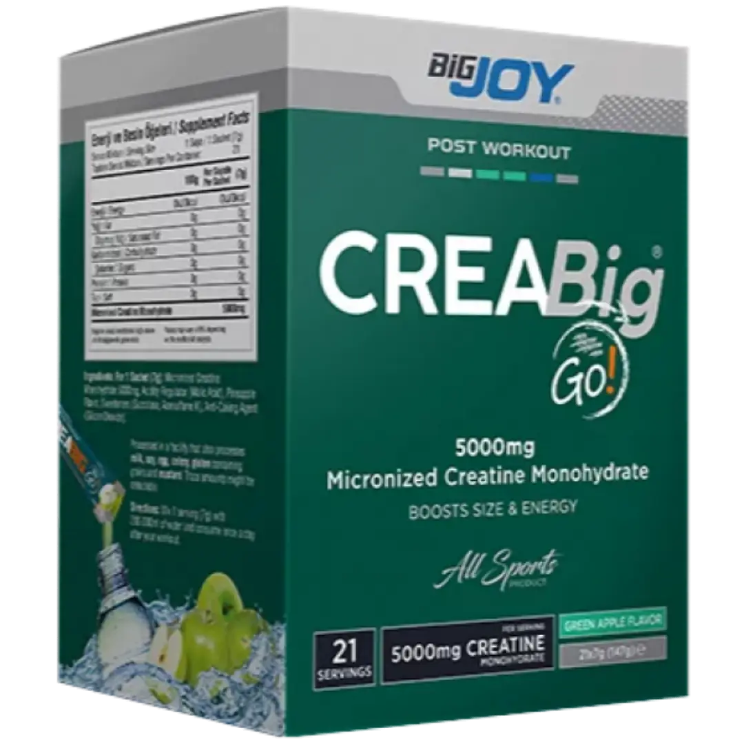 Bigjoy Sports CreaBig Go! Creatine Drink Mix 21 Sachets
