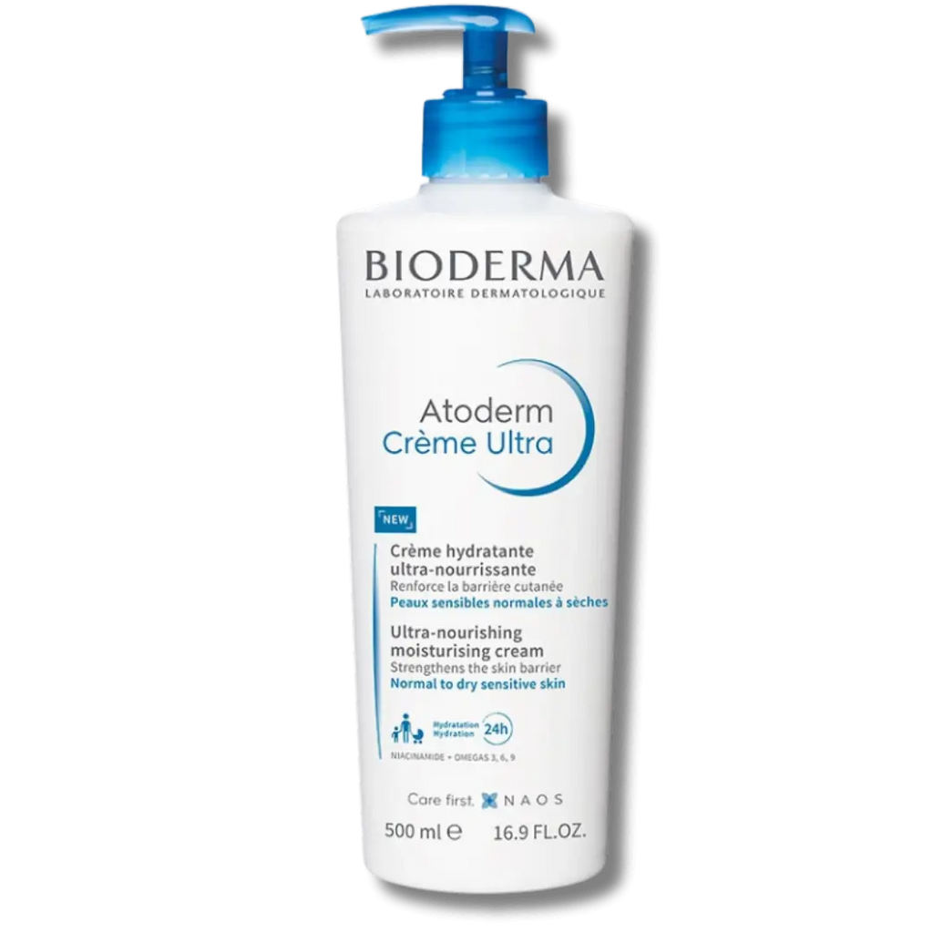 Bioderma Atoderm Cream Ultra Nourishing Moisturizer 500 ml