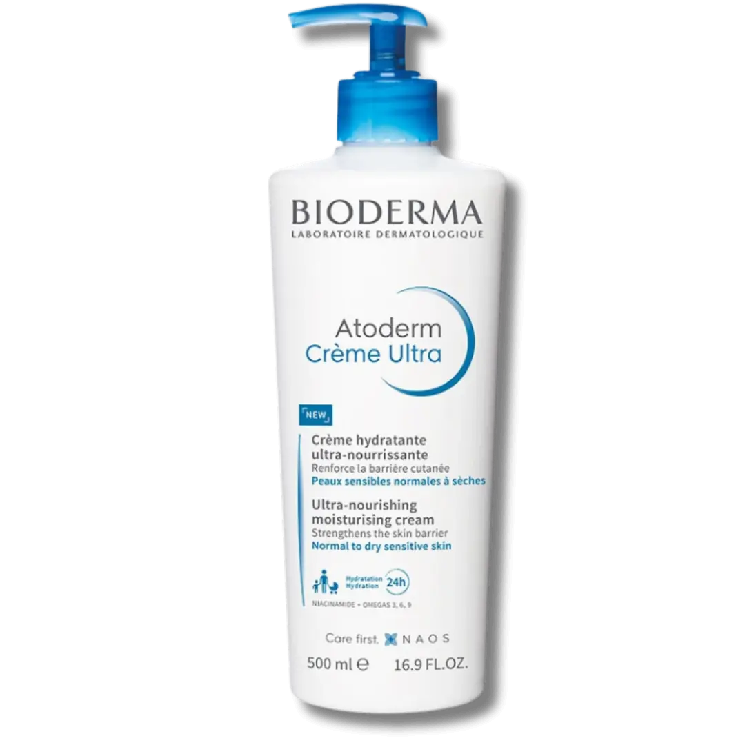 Bioderma Atoderm Cream Ultra Nourishing Moisturizer 500 ml
