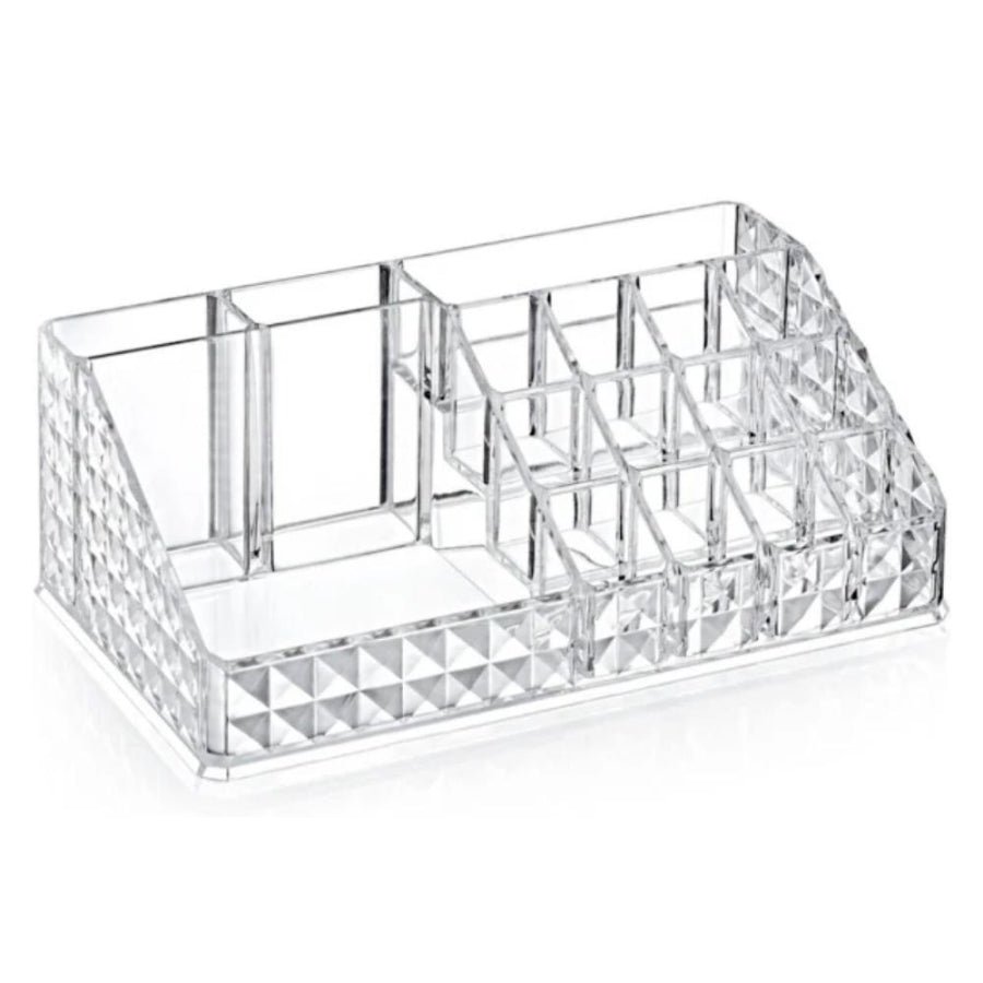 Box Up Diamond Classic Makeup Organizer for Vanity Storage