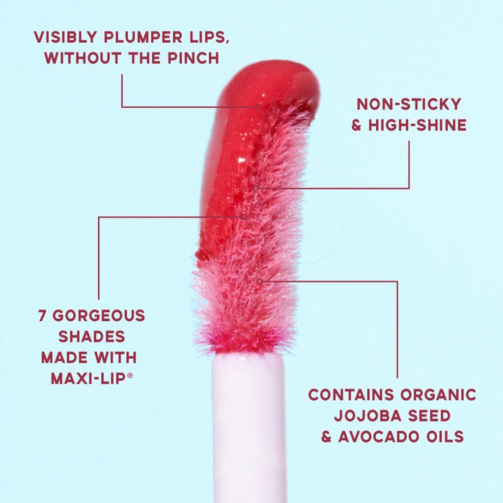 theBalm Instant Plump Your Pucker Lip Gloss Night Rider 7ml