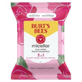 Burt's Bees Micellar Rose Facial Cleansing Towelettes 30 Count