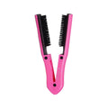 V Brushes Double-Sided Professional V-Style Blowout Brush Pink