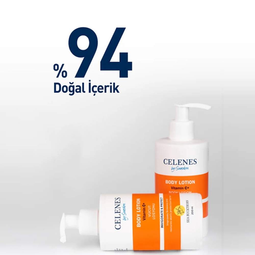 Celenes Sea Buckthorn Body Lotion Nourishing Care 200 ml