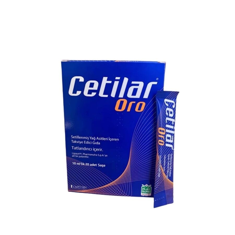 Bio-Gen Ilac Cetilar Oro Fatty Acid Supplement 20 Sachets