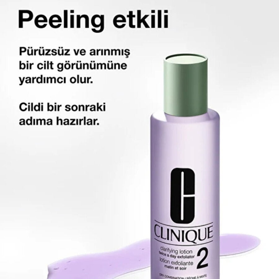 Clinique Clarifying Lotion 2 Exfoliating Toner for Combination Skin 200ml